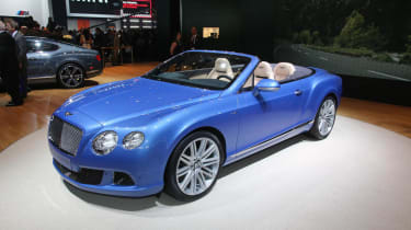 2013 Bentley Continental GTC Speed front view
