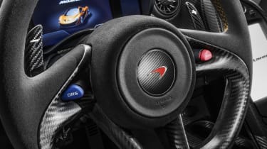 McLaren P1 steering wheel buttons