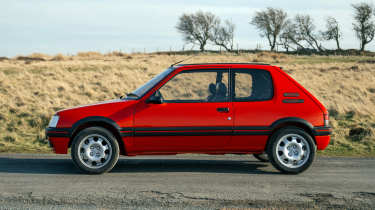 Peugeot 205 GTI – side