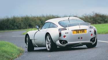 TVR Sagaris – drift