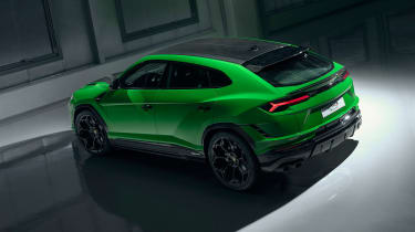 Lamborghini Urus Performante – green rear top