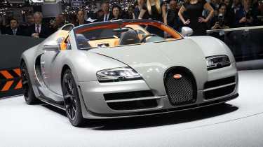 Geneva Motor Show 2012: Bugatti Veyron Grand Sport Vitesse