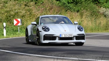 Porsche 911 Sport Classic – front cornering