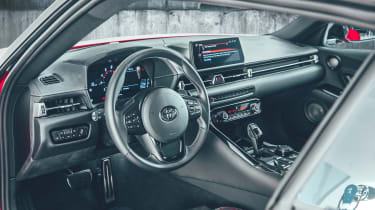 Toyota Supra A90 - interior