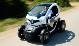 Renault Twizy electric car front
