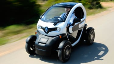 Renault Twizy electric car front
