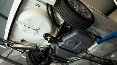 Tolman Engineering Ford Escort XR3i underside