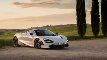 McLaren 720S in Italy - front quarter