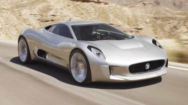 Jaguar C-X75 supercar: technical details