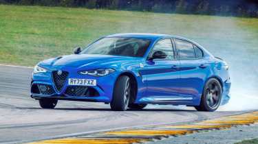Alfa Romeo Giulia QV front