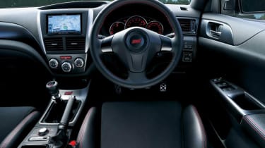 Subaru Impreza WRX STI tS Type RA interior dashboard