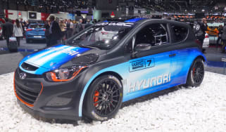 Hyundai i20 WRC Geneva show pics