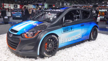 Hyundai i20 WRC Geneva show pics