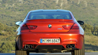 2012 BMW M6 Coupe rear static view