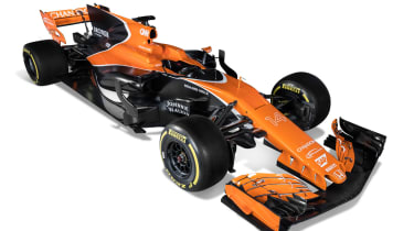 McLaren F1 car side