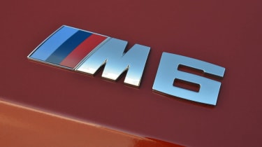 2012 BMW M6 Coupe badge
