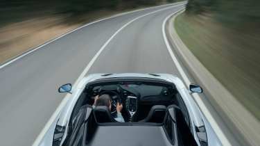 McLaren 750S Spider – driving shot