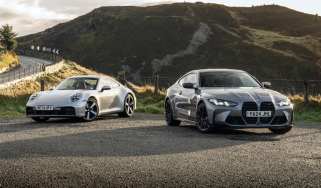 BMW M4 v Porsche 911