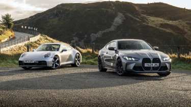 BMW M4 v Porsche 911