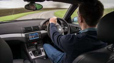 BMW M3 CS E46 interior