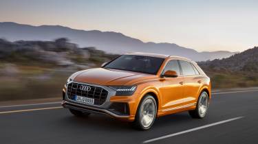 Audi Q8 TDI - front 