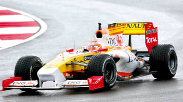 Renault Formula 1 racing car