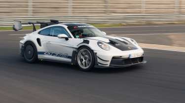 Manthey Porsche 911 GT3 RS Nurburgring lap