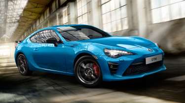 Toyota GT86 Club Series Blue Edition – front quarter