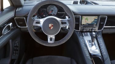 Porsche Panamera GTS interior dashboard