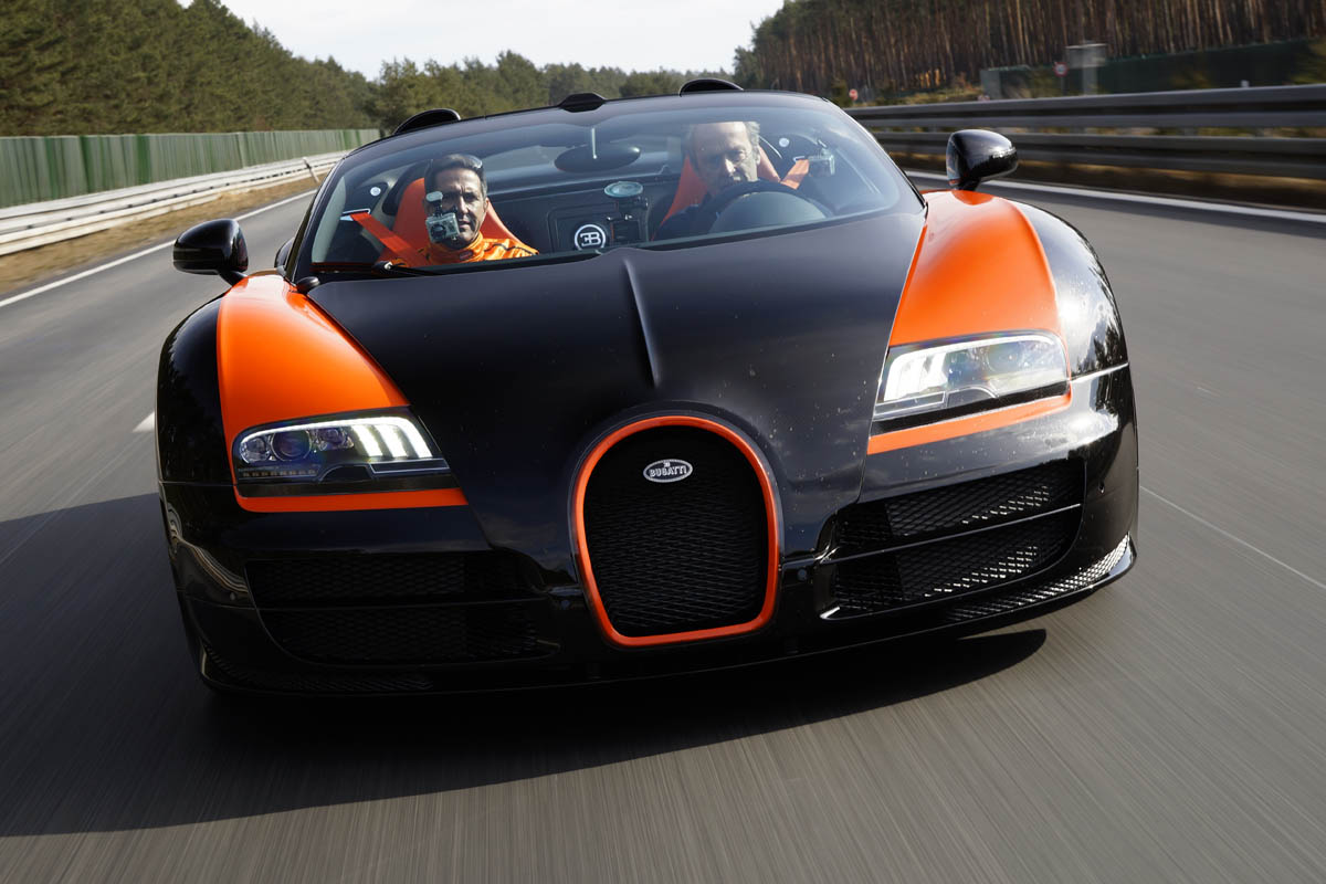 Bugatti Veyron speed record: behind the scenes video | evo