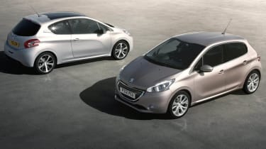 New Peugeot 208 hatchback three door and five door