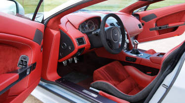 Aston Martin V12 Vantage interior