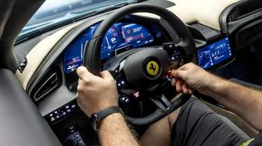 Ferrari Amalfi interior