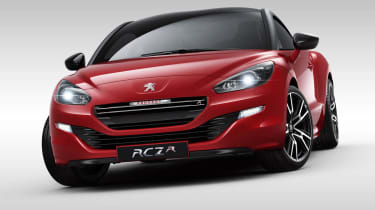 Peugeot RCZ R red front