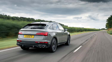 Audi SQ5 Sportback 2021 – rear tracking