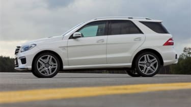 Mercedes-Benz ML63 AMG side view