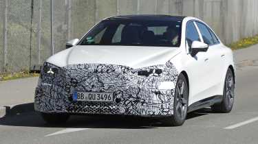 2027 Mercedes-Benz C-class electric test mule