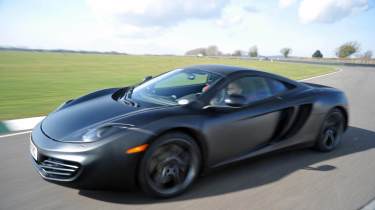 McLaren MP4-12C supercar by Button and Hamilton