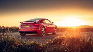 Audi TT RS fast fleet rear