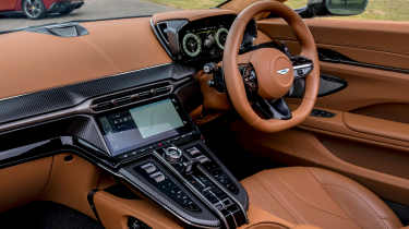 Aston Martin Vantage Roadster interior