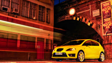Leon with lights