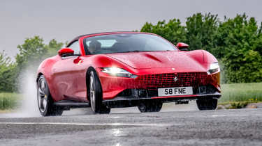 Ferrari Roma Spider front