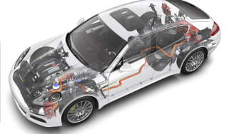Porsche range: all-hybrid future