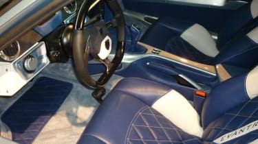 Mazzanti Evantra: new Italian supercar interior steering wheel