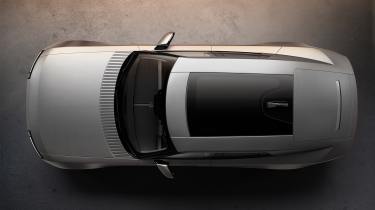 Jaguar Type 01 official reveal - roof