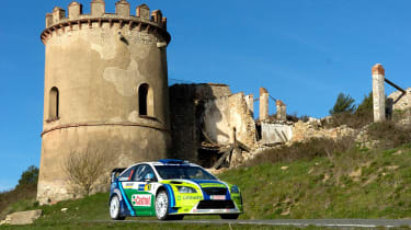 Ford Focus RS WRC world rally car