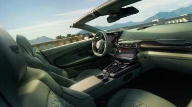 Aston Martin Vanquish Volante interior