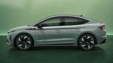 2025 Skoda Enyaq vRS side
