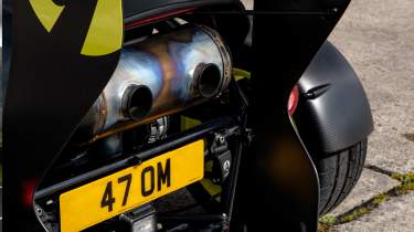 Ariel Atom 4RR exhaust