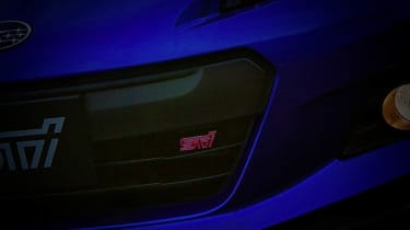Subaru BRZ STI badge grille